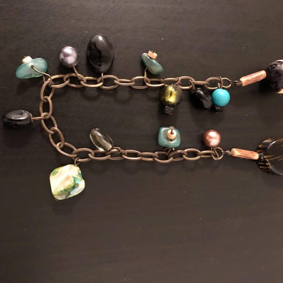 SOLD Beautiful colorful necklace - Picture 3 of 4